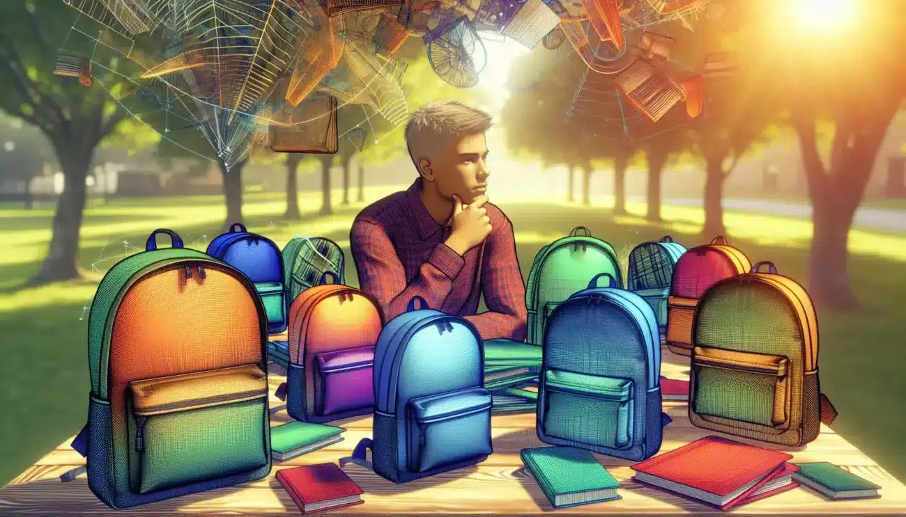 Skolesekker barn ungdom velge riktig modell komfort funksjonalitet hovedbilde