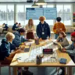 Norwegian students collaborate in small groups with clear roles and guidance