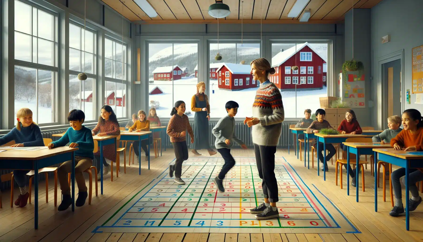 Praktiske tips for &aring; integrere fysisk aktivitet i undervisningen &ndash; illustrasjon 1